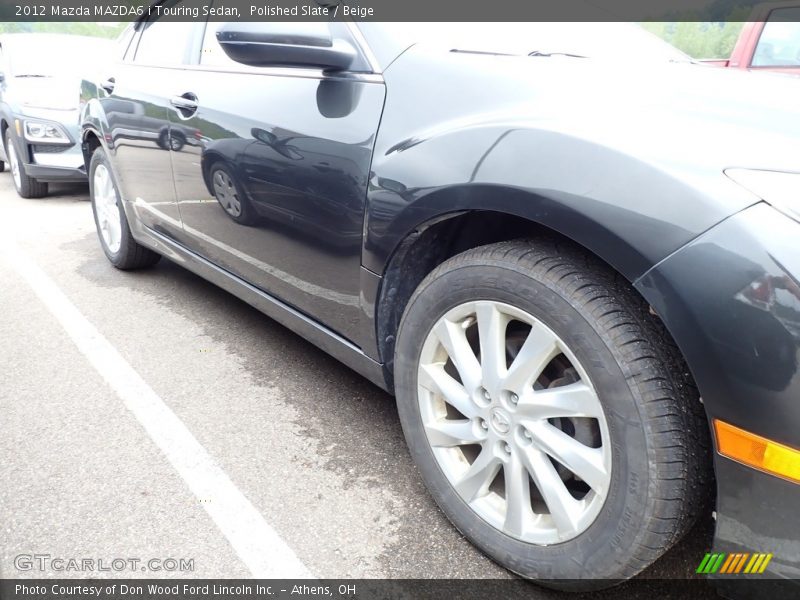 Polished Slate / Beige 2012 Mazda MAZDA6 i Touring Sedan