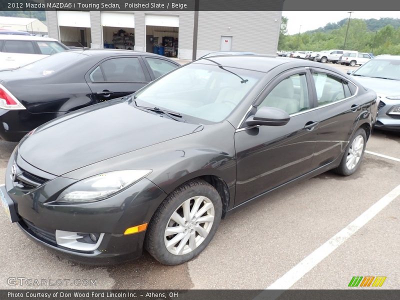 Polished Slate / Beige 2012 Mazda MAZDA6 i Touring Sedan