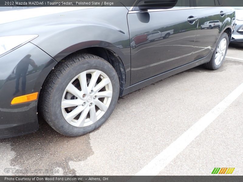 Polished Slate / Beige 2012 Mazda MAZDA6 i Touring Sedan