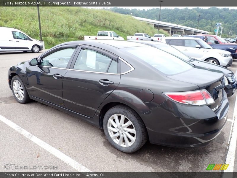 Polished Slate / Beige 2012 Mazda MAZDA6 i Touring Sedan