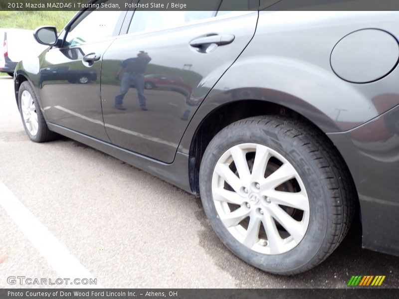 Polished Slate / Beige 2012 Mazda MAZDA6 i Touring Sedan