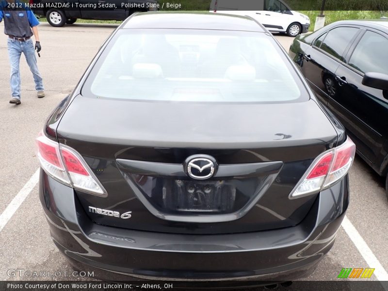 Polished Slate / Beige 2012 Mazda MAZDA6 i Touring Sedan