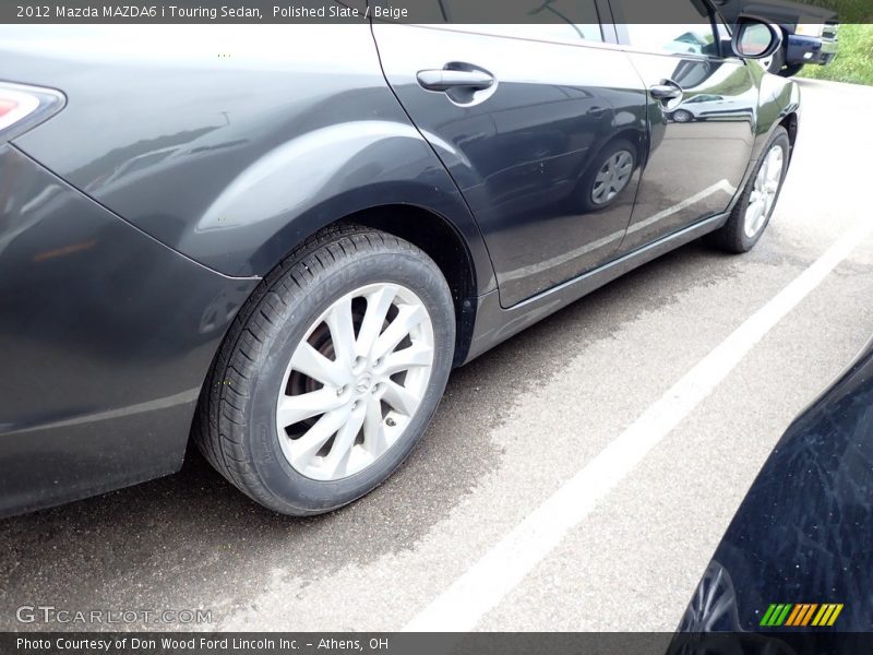 Polished Slate / Beige 2012 Mazda MAZDA6 i Touring Sedan