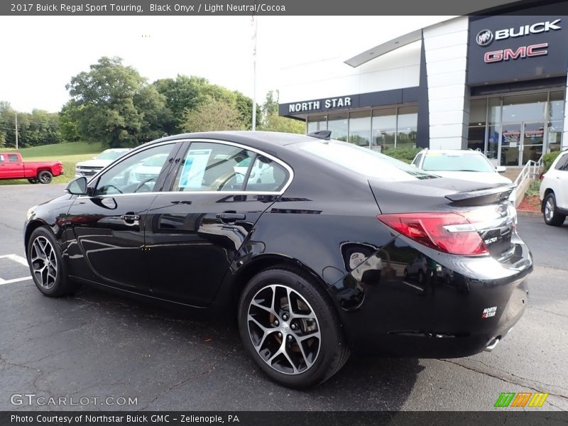 Black Onyx / Light Neutral/Cocoa 2017 Buick Regal Sport Touring