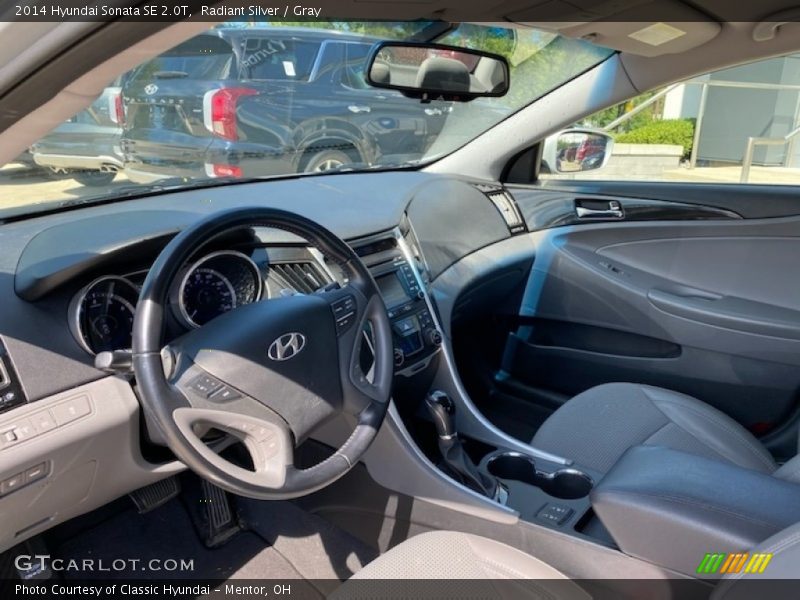 Radiant Silver / Gray 2014 Hyundai Sonata SE 2.0T