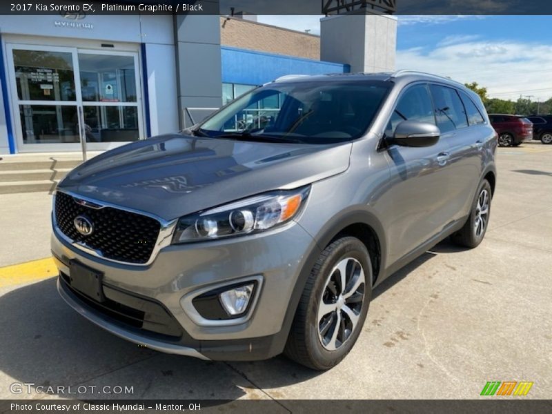 Platinum Graphite / Black 2017 Kia Sorento EX
