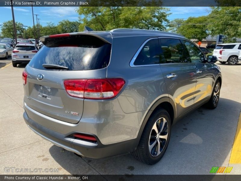 Platinum Graphite / Black 2017 Kia Sorento EX