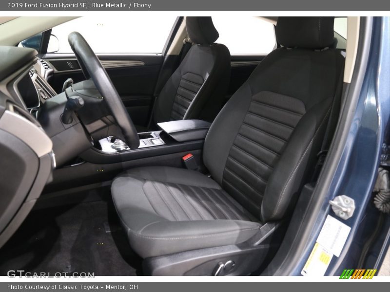 Blue Metallic / Ebony 2019 Ford Fusion Hybrid SE