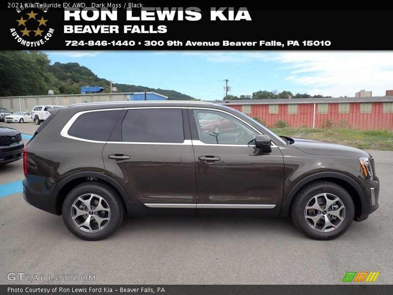 Dark Moss / Black 2021 Kia Telluride EX AWD
