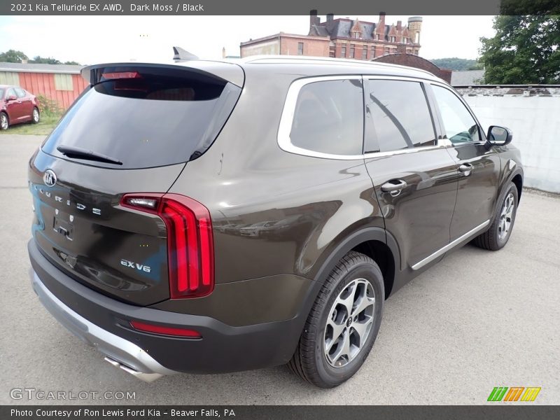 Dark Moss / Black 2021 Kia Telluride EX AWD