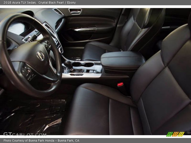 Crystal Black Pearl / Ebony 2018 Acura TLX Sedan
