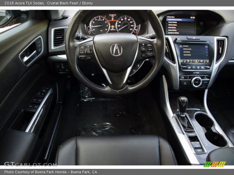 Crystal Black Pearl / Ebony 2018 Acura TLX Sedan