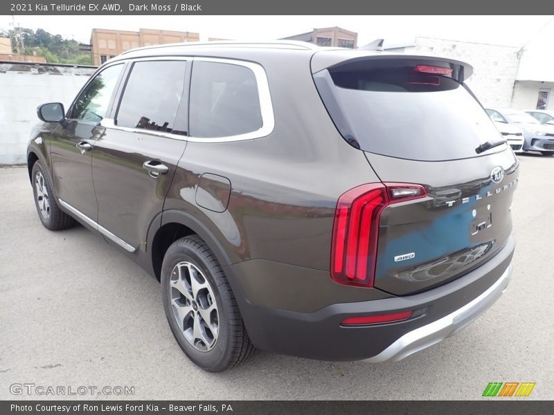 Dark Moss / Black 2021 Kia Telluride EX AWD