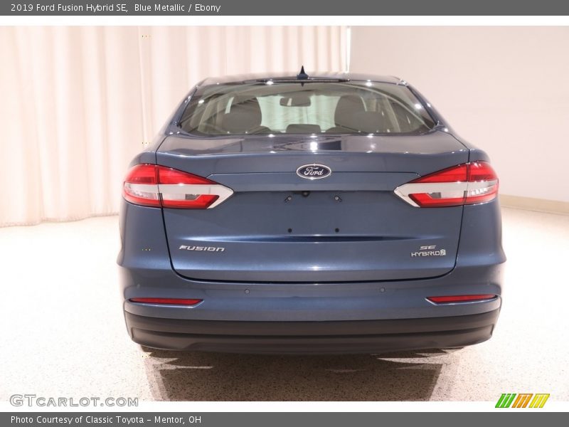 Blue Metallic / Ebony 2019 Ford Fusion Hybrid SE