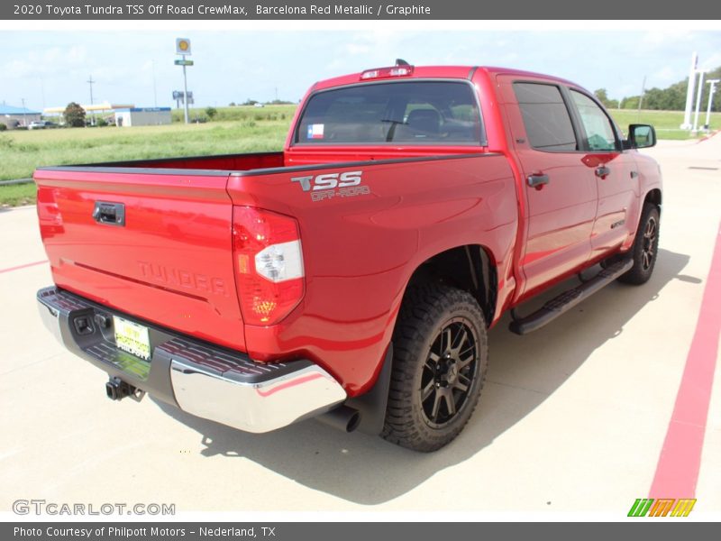 Barcelona Red Metallic / Graphite 2020 Toyota Tundra TSS Off Road CrewMax