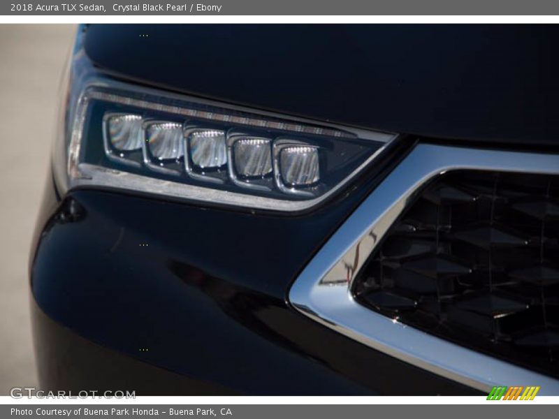Crystal Black Pearl / Ebony 2018 Acura TLX Sedan