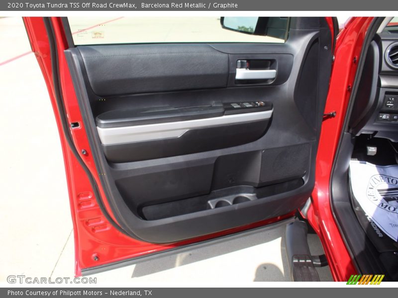Barcelona Red Metallic / Graphite 2020 Toyota Tundra TSS Off Road CrewMax