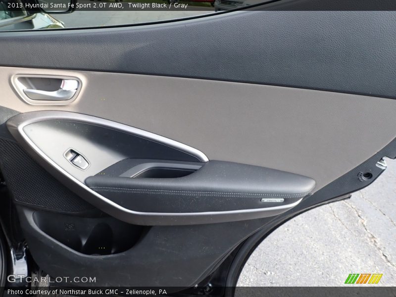 Twilight Black / Gray 2013 Hyundai Santa Fe Sport 2.0T AWD