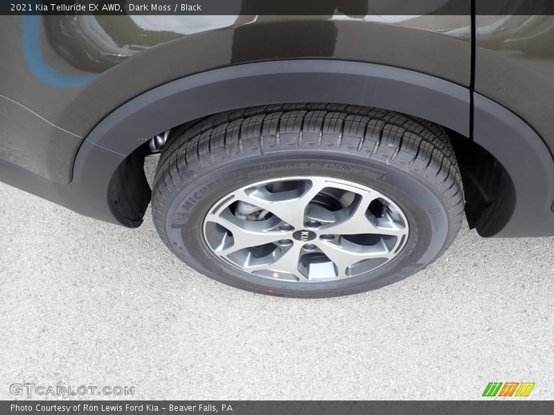 Dark Moss / Black 2021 Kia Telluride EX AWD