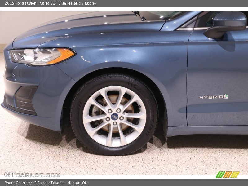 Blue Metallic / Ebony 2019 Ford Fusion Hybrid SE