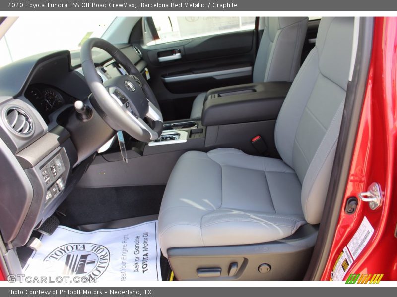 Barcelona Red Metallic / Graphite 2020 Toyota Tundra TSS Off Road CrewMax
