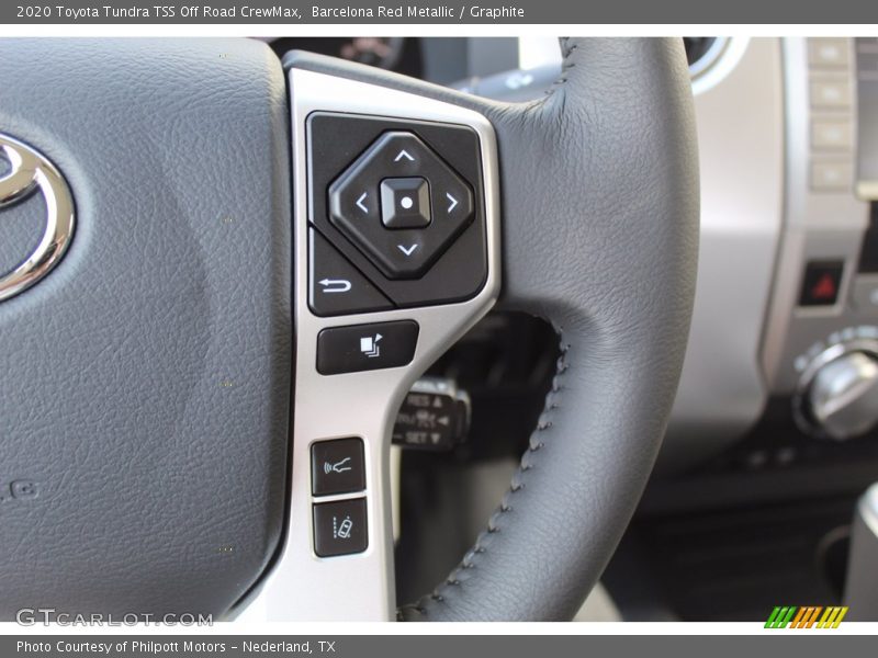Barcelona Red Metallic / Graphite 2020 Toyota Tundra TSS Off Road CrewMax