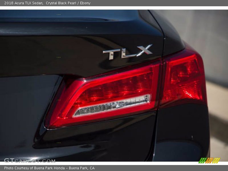 Crystal Black Pearl / Ebony 2018 Acura TLX Sedan
