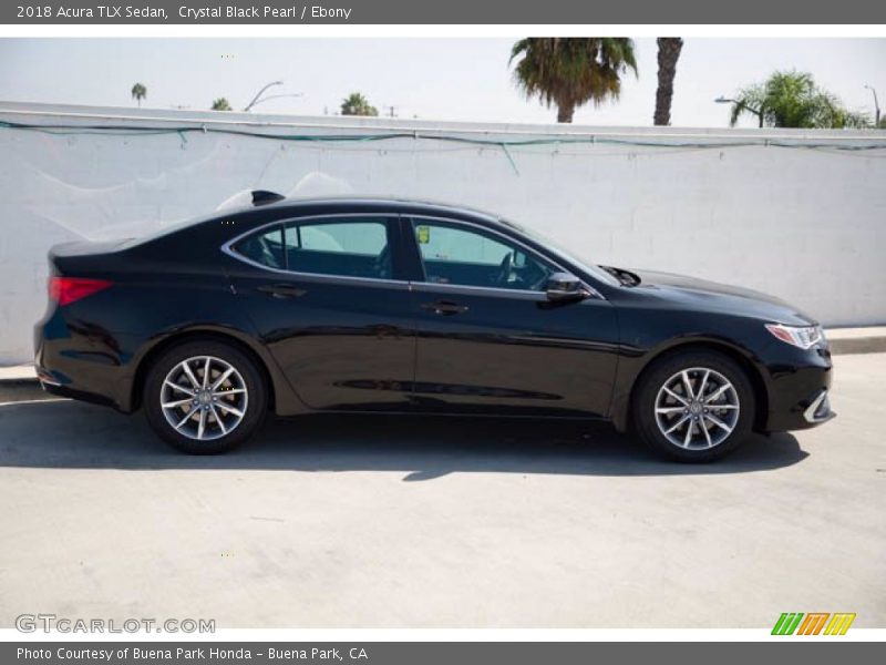 Crystal Black Pearl / Ebony 2018 Acura TLX Sedan