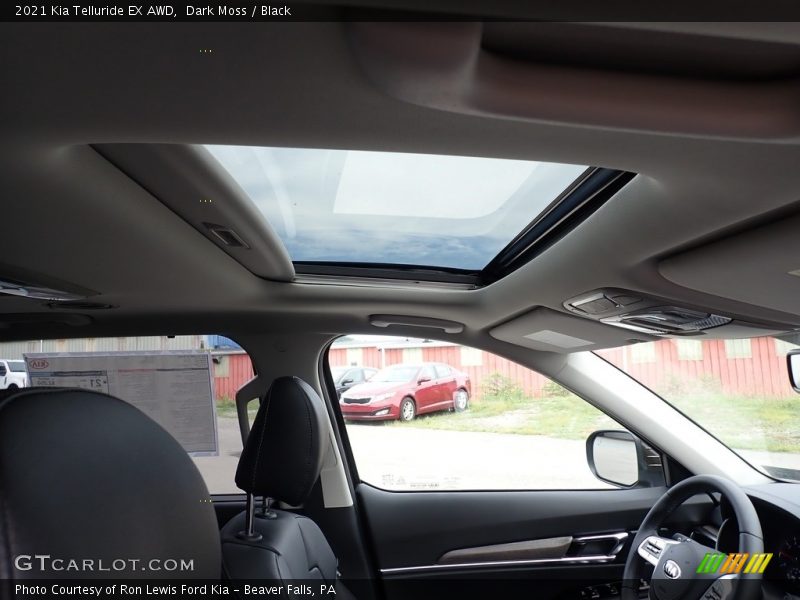 Dark Moss / Black 2021 Kia Telluride EX AWD