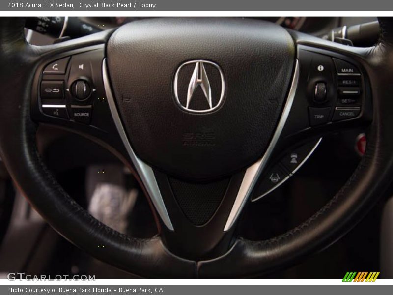 Crystal Black Pearl / Ebony 2018 Acura TLX Sedan