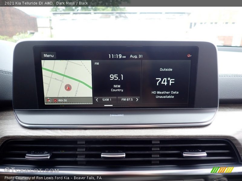 Dark Moss / Black 2021 Kia Telluride EX AWD
