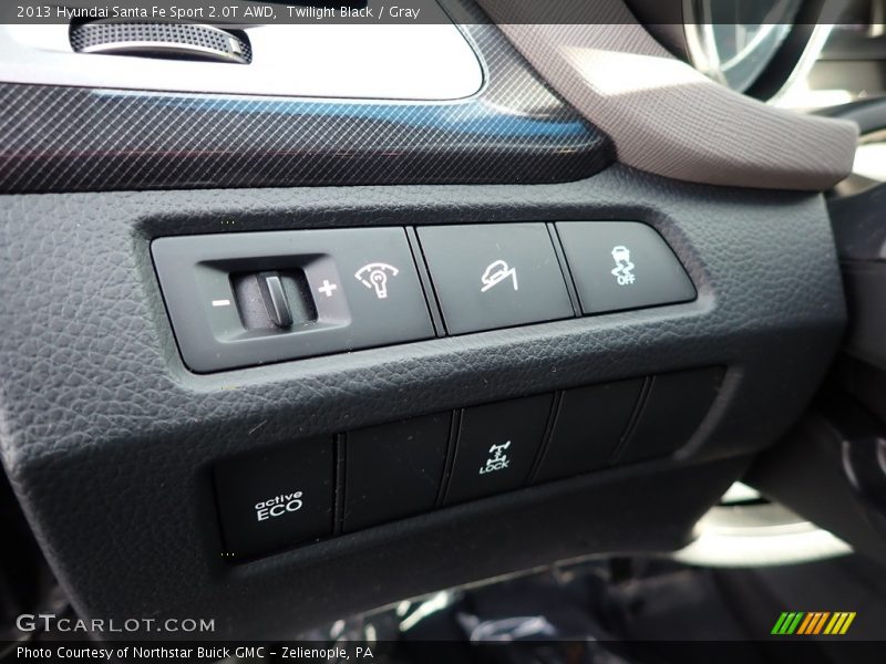 Twilight Black / Gray 2013 Hyundai Santa Fe Sport 2.0T AWD