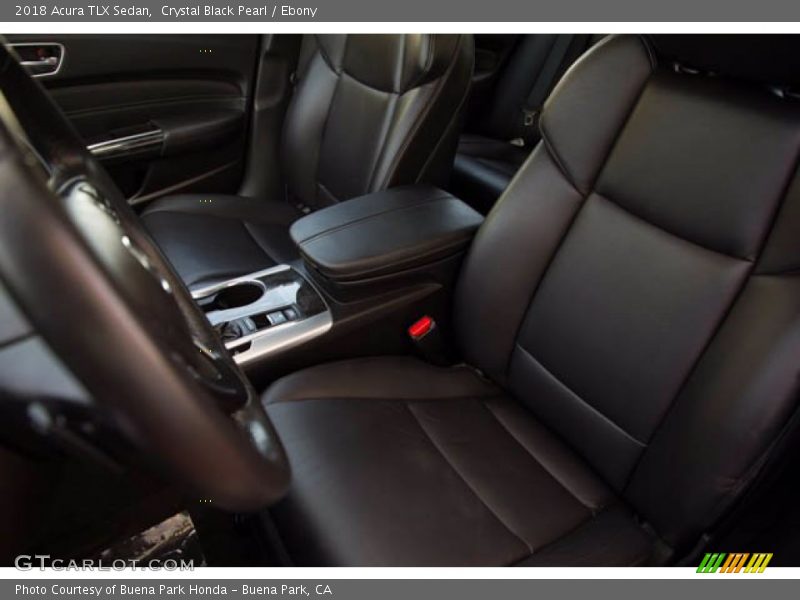 Crystal Black Pearl / Ebony 2018 Acura TLX Sedan