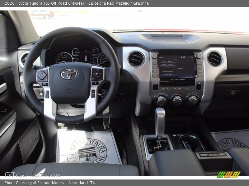 Barcelona Red Metallic / Graphite 2020 Toyota Tundra TSS Off Road CrewMax
