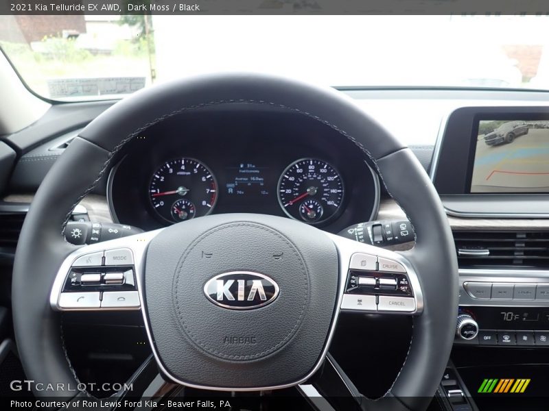 Dark Moss / Black 2021 Kia Telluride EX AWD