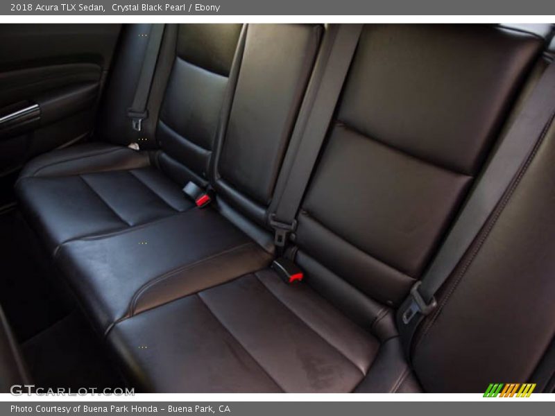 Crystal Black Pearl / Ebony 2018 Acura TLX Sedan
