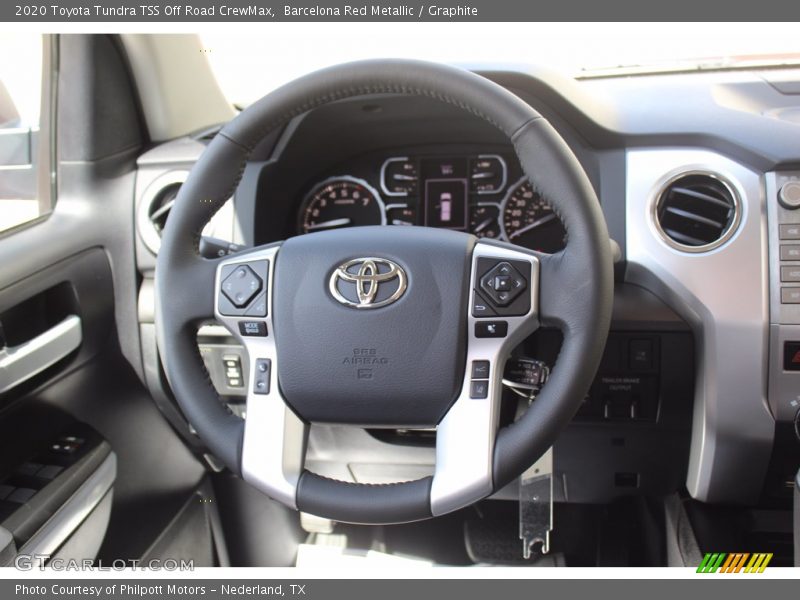 Barcelona Red Metallic / Graphite 2020 Toyota Tundra TSS Off Road CrewMax