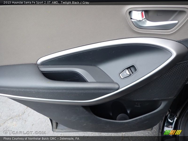 Twilight Black / Gray 2013 Hyundai Santa Fe Sport 2.0T AWD