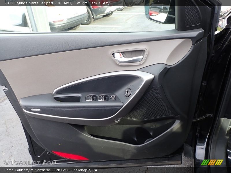 Twilight Black / Gray 2013 Hyundai Santa Fe Sport 2.0T AWD