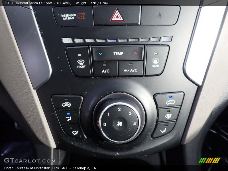Twilight Black / Gray 2013 Hyundai Santa Fe Sport 2.0T AWD