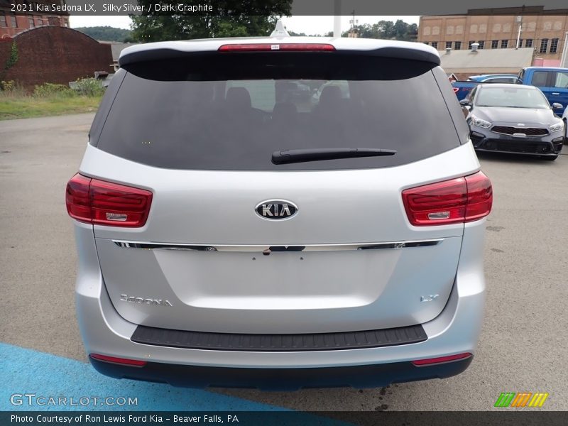 Silky Silver / Dark Graphite 2021 Kia Sedona LX