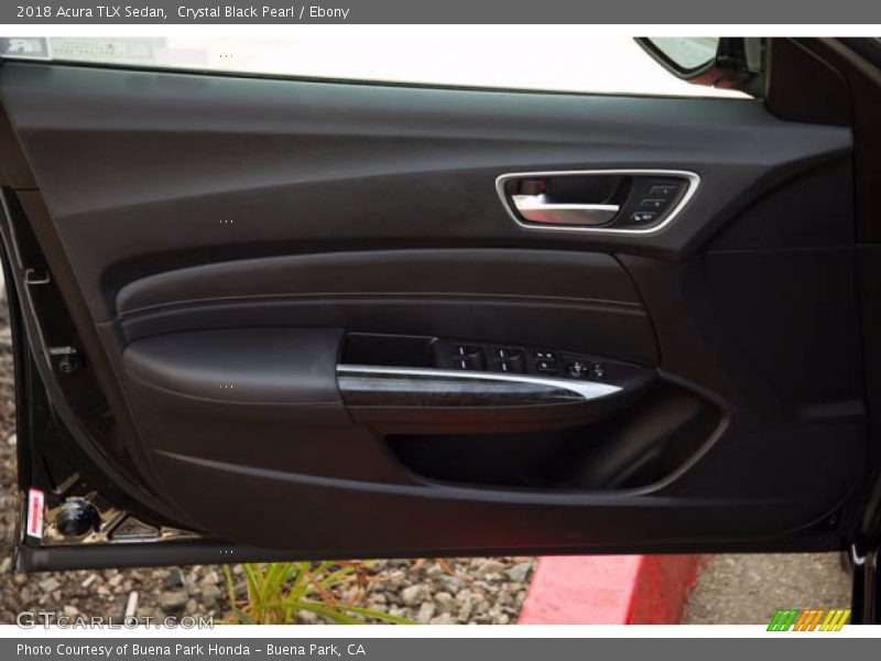 Crystal Black Pearl / Ebony 2018 Acura TLX Sedan