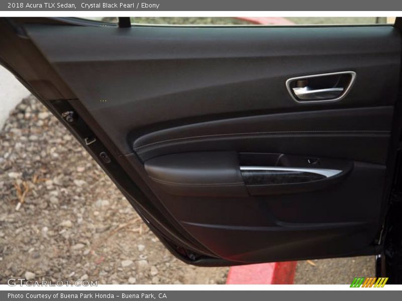 Crystal Black Pearl / Ebony 2018 Acura TLX Sedan