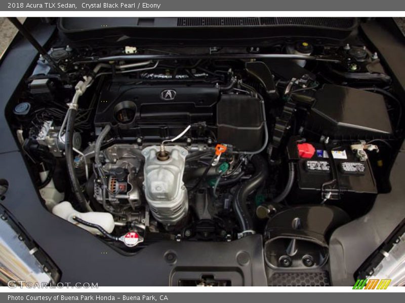 Crystal Black Pearl / Ebony 2018 Acura TLX Sedan