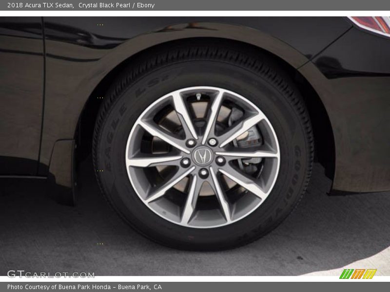 Crystal Black Pearl / Ebony 2018 Acura TLX Sedan