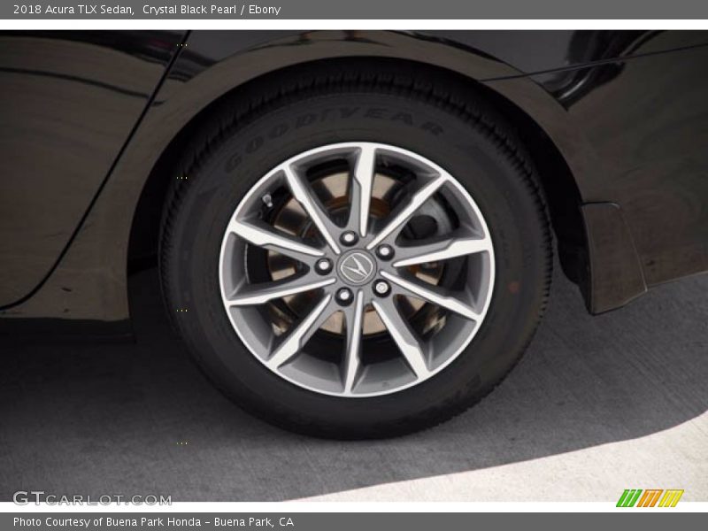 Crystal Black Pearl / Ebony 2018 Acura TLX Sedan