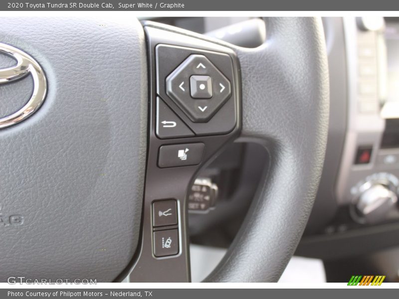 Super White / Graphite 2020 Toyota Tundra SR Double Cab