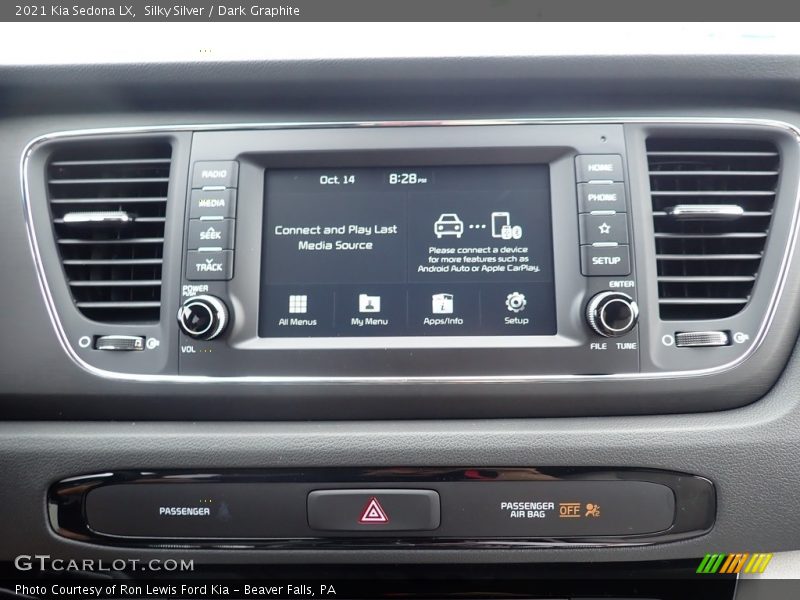 Controls of 2021 Sedona LX