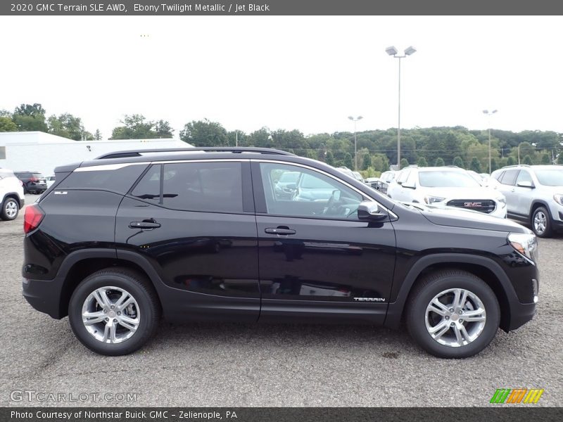 Ebony Twilight Metallic / Jet Black 2020 GMC Terrain SLE AWD