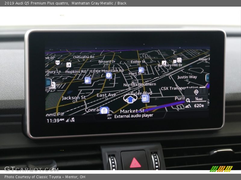 Navigation of 2019 Q5 Premium Plus quattro